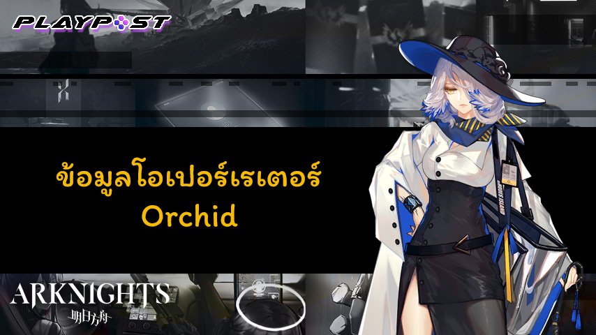 Arknights Operator Orchid Cover playpost